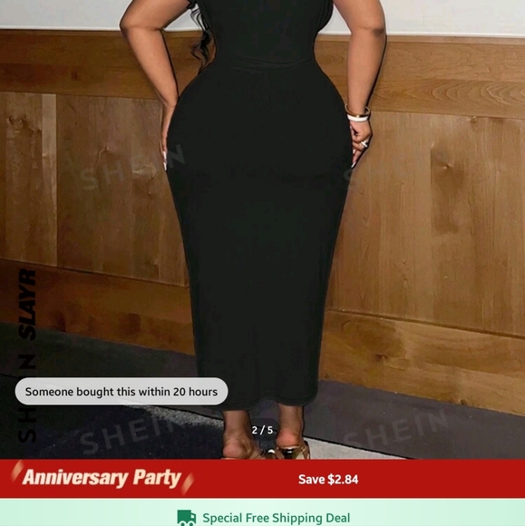 Bodycon Plus Size Womens Dress Sz 2x - Picture 2 of 2